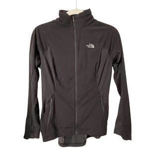The North Face Black‎ Reflective Lightweight Full Zip Running Jacket Small